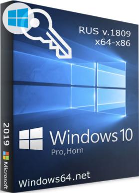 Windows 10 pro 1809 rus