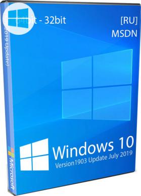 Официальный образ Windows 10 x64 на русском 1903 2019