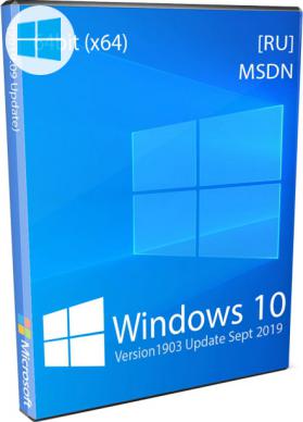 Windows 10 x64 bit 1903 официальная русская версия 2019